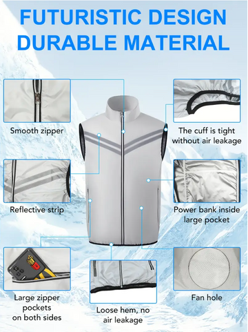 Cooling Fan Vest UAE