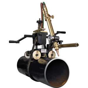 Manual Pipe Cutting and Beveling Machine