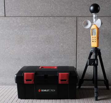 HEAT STRESS METER TWL-1S SCARLET