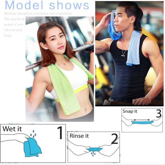 Cooling Towel Ice Towel Saudi Arabia